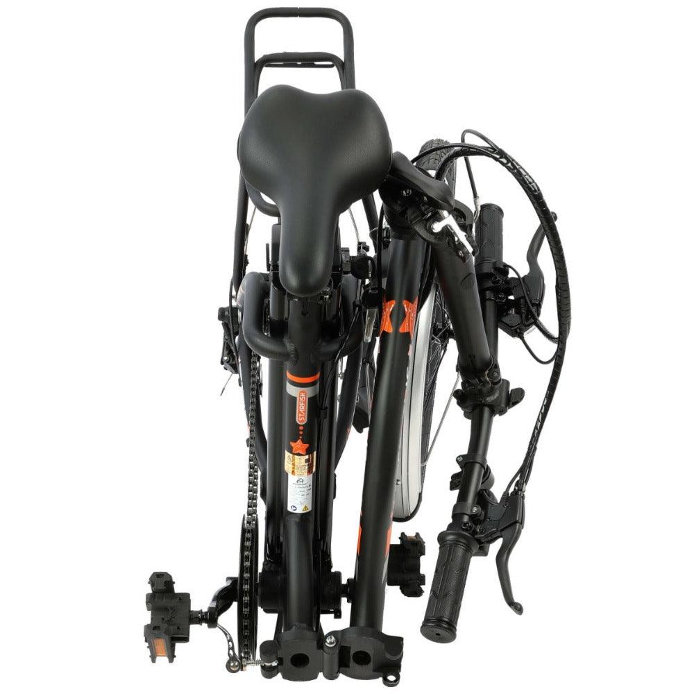 UL Certified-Ecotric Starfish 20inch portable and folding electric bike - Matt Black - Green Vista Living