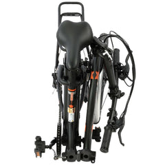 UL Certified-Ecotric Starfish 20inch portable and folding electric bike - Matt Black - Green Vista Living