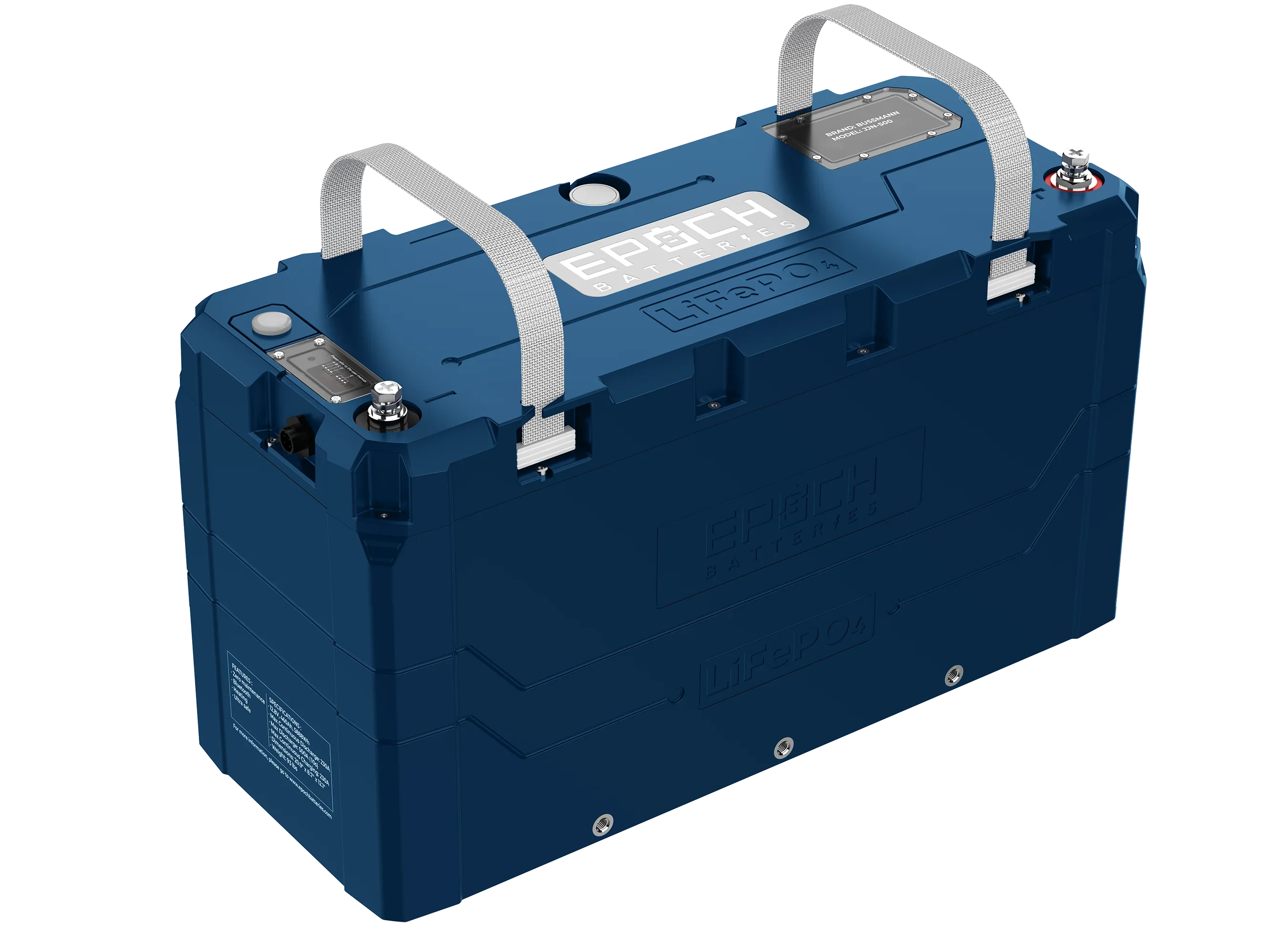 Epoch Batteries 12V 460Ah (5.89kWh) V2-T Elite Series - Heated & Bluetooth & Victron Comms LiFePO4 Battery Epoch Batteries
