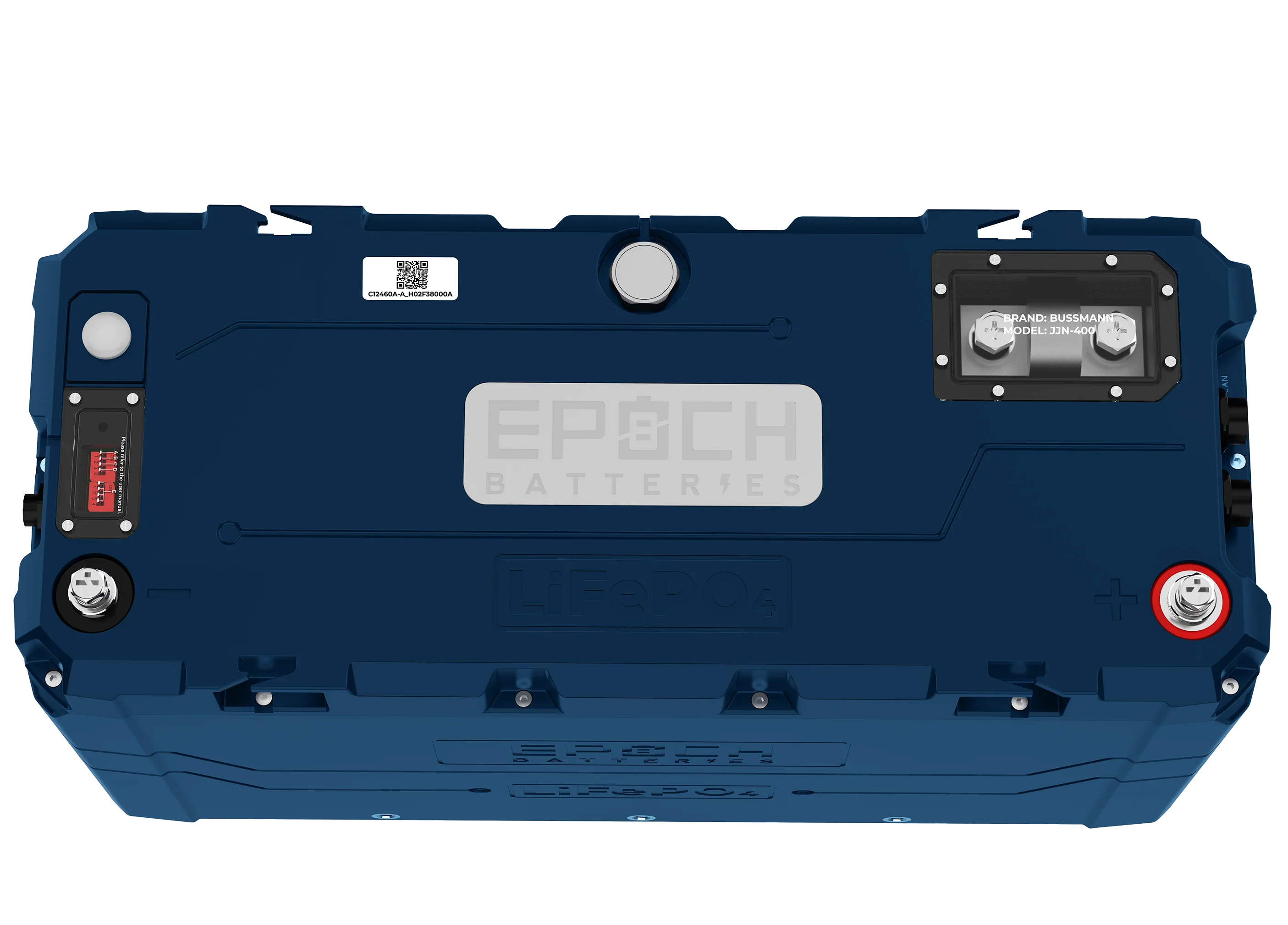 Epoch Batteries 12V 460Ah (5.89kWh) V2-T Elite Series - Heated & Bluetooth & Victron Comms LiFePO4 Battery Epoch Batteries