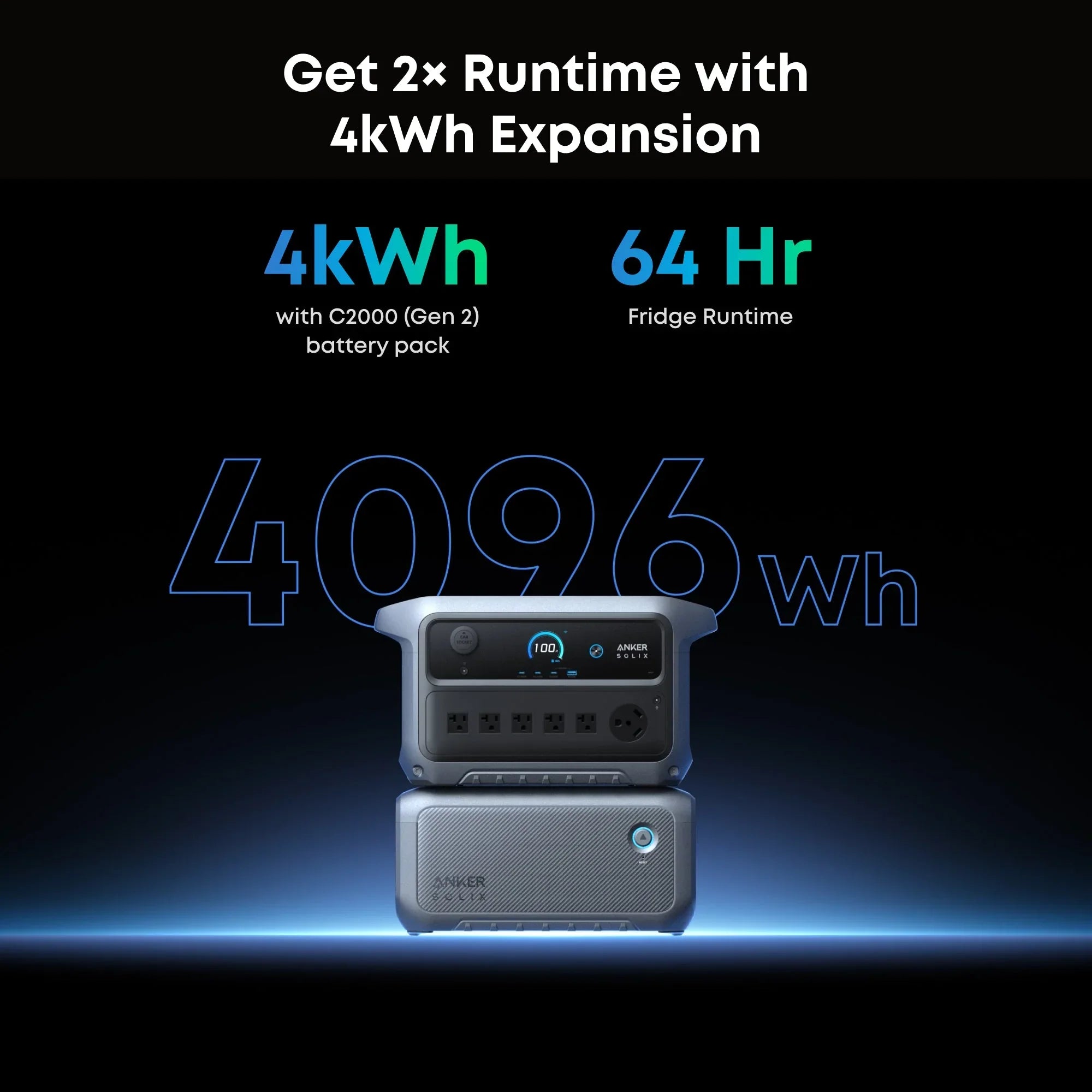 Anker SOLIX BP2000 Expansion Battery Gen 2 - Green Vista Living