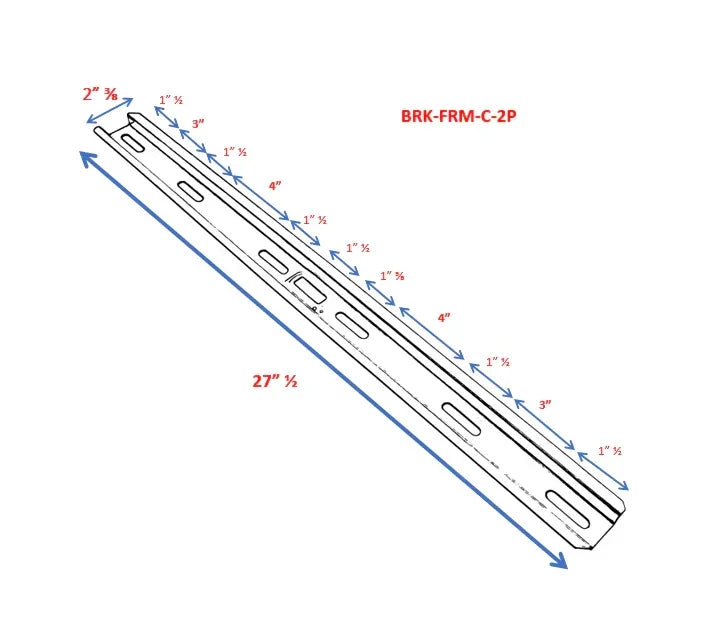 Folding Mounting Bracket for Mini Split Unit with Leveler - Green Vista Living