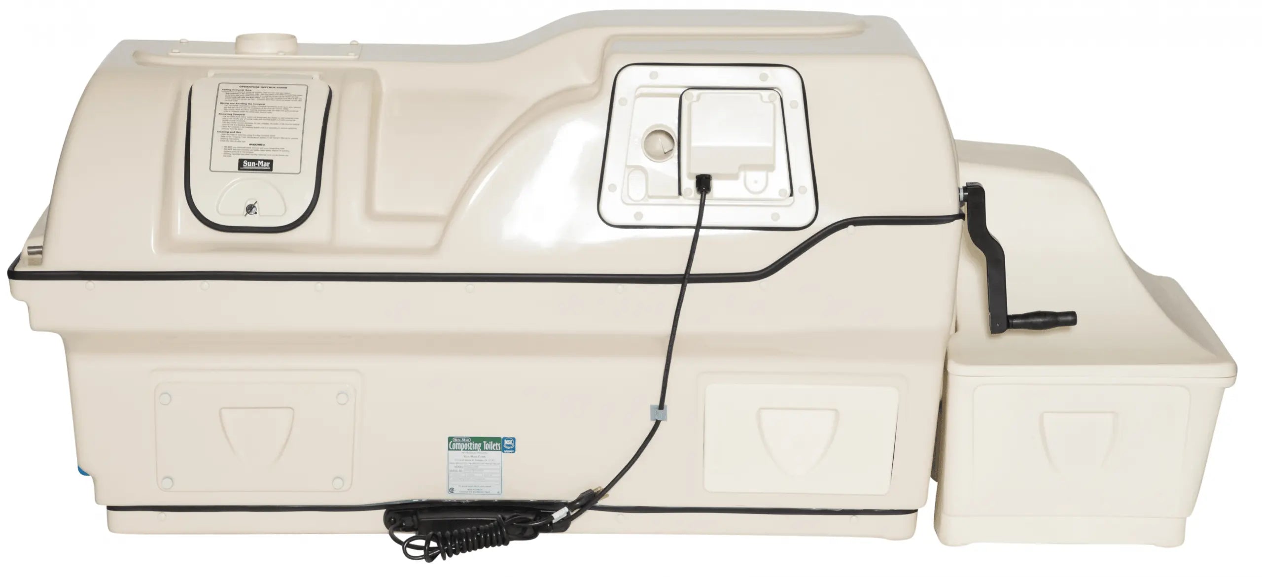 Sun-Mar CenTrex 3000 Central Composting Toilet System - Green Vista Living