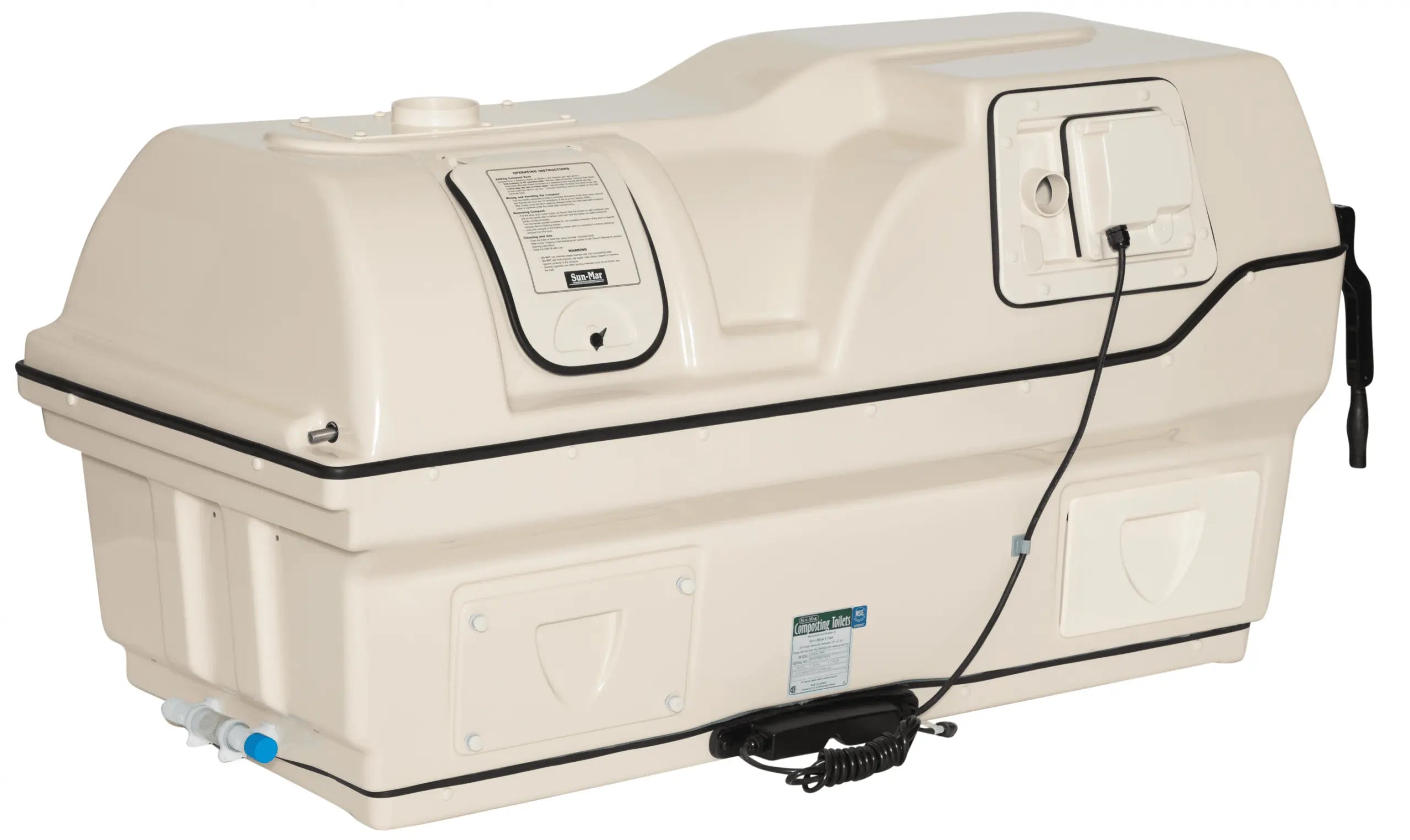 Sun-Mar CenTrex 3000 Central Composting Toilet System - Green Vista Living