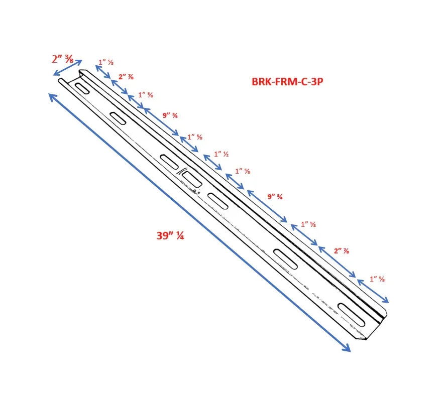 Folding Mounting Bracket for Mini Split Unit with Leveler - Green Vista Living