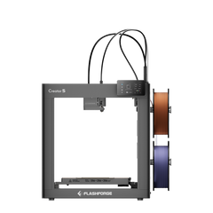 Flashforge Creator 5 4-Toolheads Multi-Color 3D Printer | 500% Faster, Zero Purge Waste