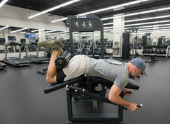 Selectorized Leg Extension & Prone Leg Curl Combo w/250lb weight stack (New) Sports & Fitness Exchange