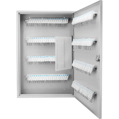 Barska 160 Capacity Fixed Position Key Cabinet with Key Lock, White Tags