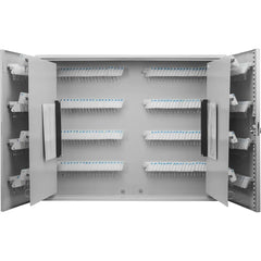 Barska 480 Capacity Fixed Position Key Cabinet with Key Lock, White Tags