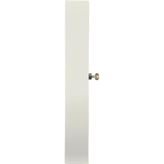 Barska 160 Capacity Fixed Position Key Cabinet with Combination & Key Lock, White Tags