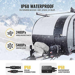 BougeRV 12V 400 Watt CIGS Flexible Solar Kit - Green Vista Living