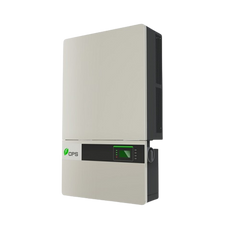 CPS wall-mounted solar inverter with digital display and ventilation panel