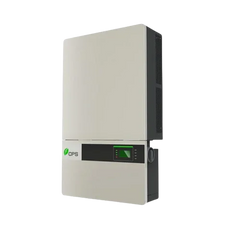 CPS wall-mounted solar inverter with digital display and ventilation panel