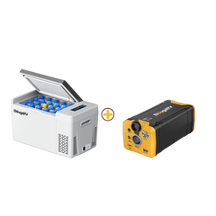 BougeRV 12V 23 Quart Portable Fridge For Travel