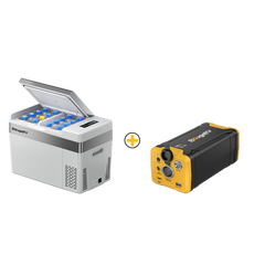 BougeRV 12V 30 Quart (28L) Portable Car Fridge