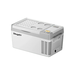 BougeRV CRPRO20 21 Quart 12V Portable Car Fridge Freezer White - Green Vista Living