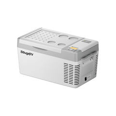 BougeRV CRPRO20 21 Quart 12V Portable Car Fridge Freezer White