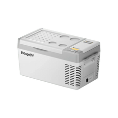 BougeRV CRPRO20 21 Quart 12V Portable Car Fridge Freezer White - Green Vista Living
