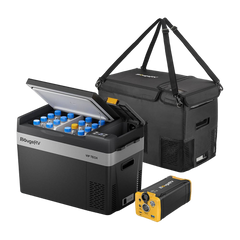 CRPRO30 VIP Upgraded 30 Quart 12V Car Fridge Kit