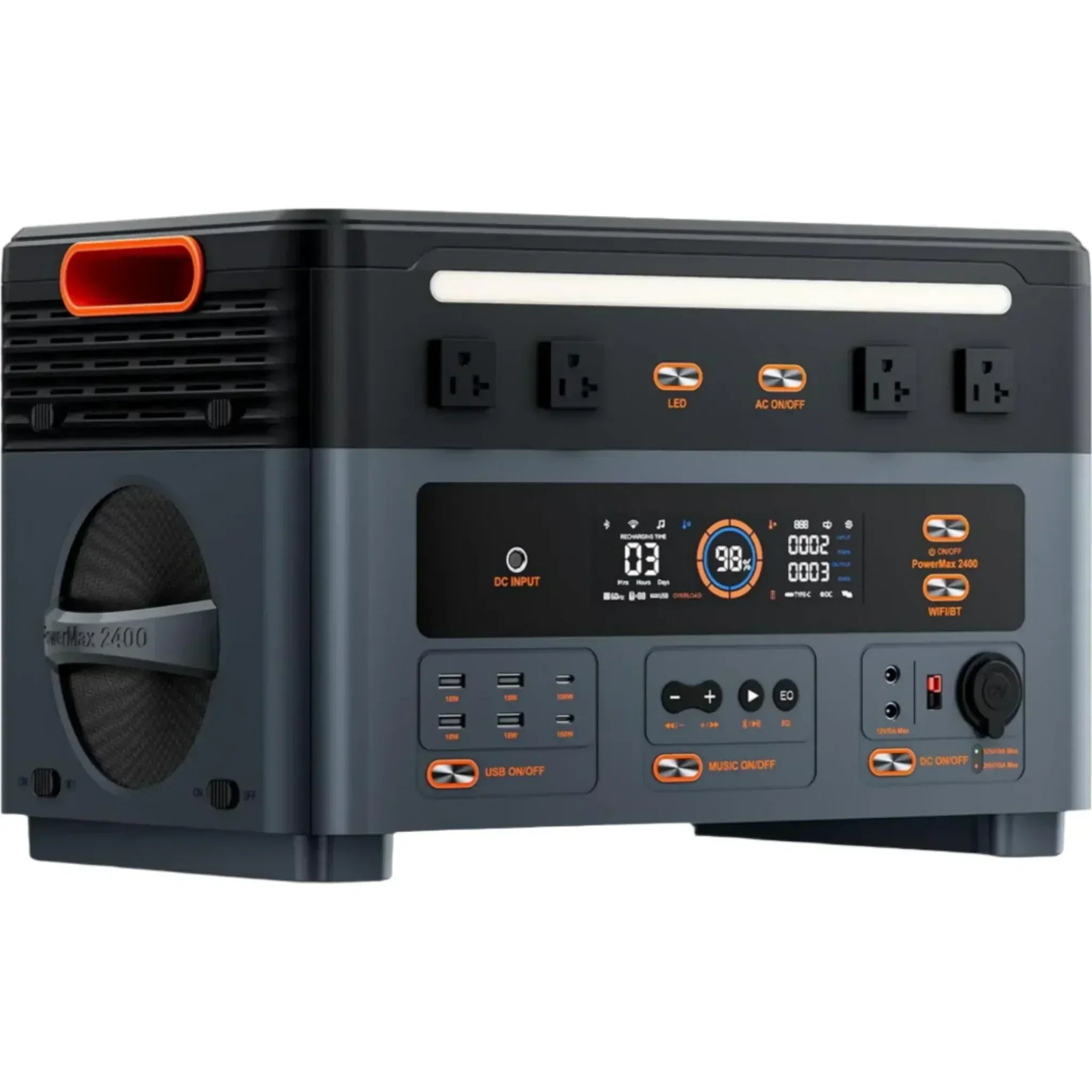 Oscal PowerMax 2400 | 2400W Portable Power Station - Green Vista Living