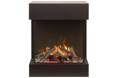 Amantii 2025WM Cube Lumina 3-Sided View Built In Indoor/Outdoor Electric Fireplace - Green Vista Living