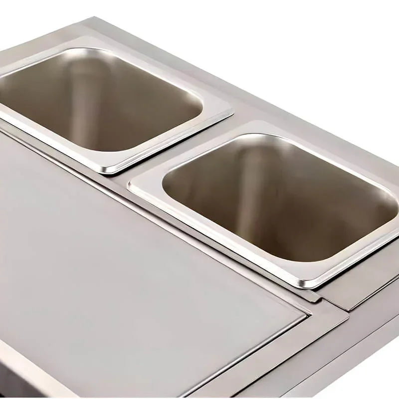 Cal Flame 18 Inch Built-In Cocktail Center - BBQ11842P-18 - Green Vista Living