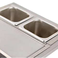 Cal Flame 18 Inch Built-In Cocktail Center - BBQ11842P-18 - Green Vista Living