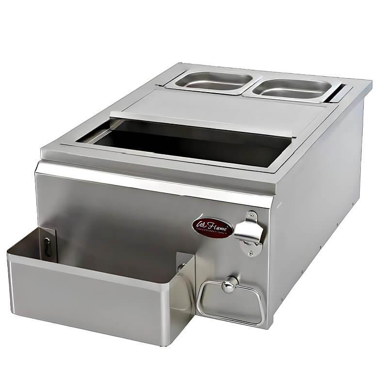 Cal Flame 18 Inch Built-In Cocktail Center - BBQ11842P-18 - Green Vista Living