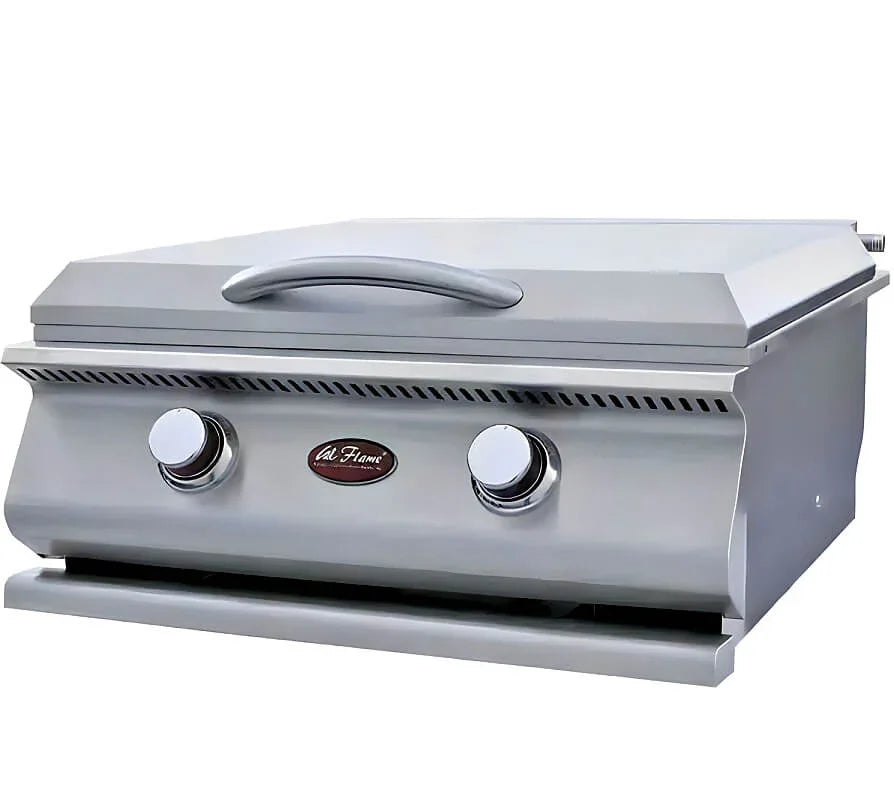 Cal Flame 24-Inch 2-Burner Built-In Gas Hibachi Griddle - BBQ19900P - Green Vista Living