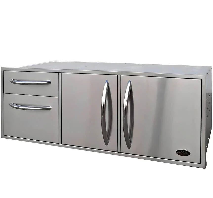 Cal Flame 52 Inch Door & Drawers Complete Utility Storage Set - BBQ07909 - Green Vista Living