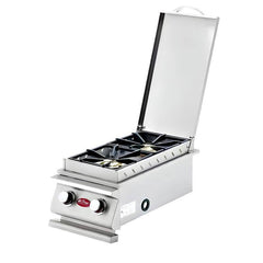 Cal Flame Deluxe Built-In Double Side Burner - BBQ19899P - Green Vista Living