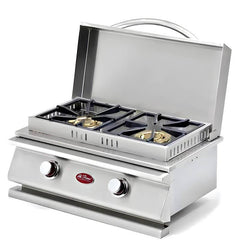 Cal Flame Deluxe Built-In Side By Side Double Burner - BBQ19954P - Green Vista Living
