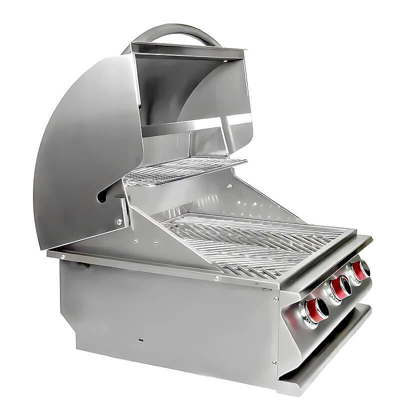 Cal Flame G Series 24 Inch 3 Burner Built In Grill - Green Vista Living