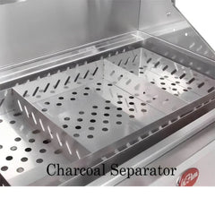Cal Flame G Series 32 Inch Charcoal Built In Grill - Green Vista Living