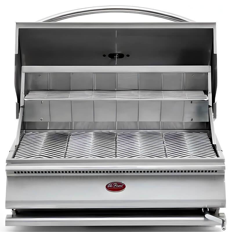 Cal Flame G Series 32 Inch Charcoal Built In Grill - Green Vista Living