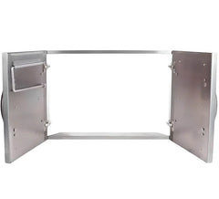 Cal Flame Carmel Q 8 Ft. L-Shaped Outdoor BBQ Kitchen Island - BBK870 - Green Vista Living