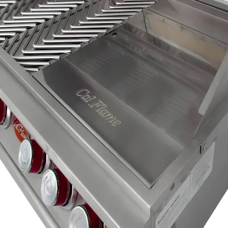 Cal Flame Convection 40 Inch 5 Burner Built In Grill - Green Vista Living