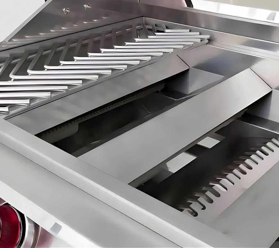 Cal Flame P Series 48 Inch 6 Burner Built In Grill - Green Vista Living