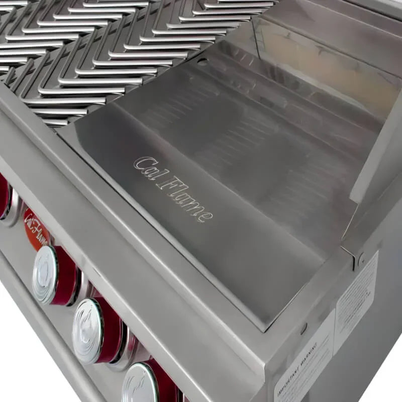 Cal Flame P Series 40 Inch 5 Burner Built In Grill - Green Vista Living