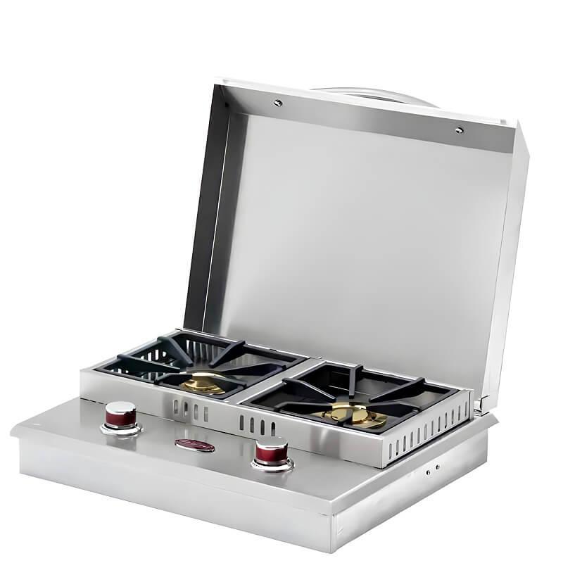 Cal Flame Standard Drop-In Side By Side Double Burner - BBQ18852P - Green Vista Living