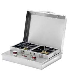 Cal Flame Standard Drop-In Side By Side Double Burner - BBQ18852P - Green Vista Living