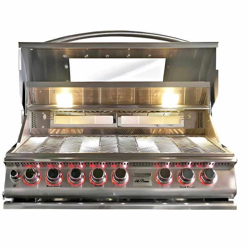 Cal Flame Top Gun Convection 40 Inch 5 Burner Built In Grill - BBQ19875CTG - Green Vista Living