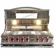 Cal Flame Top Gun Convection 40 Inch 5 Burner Built In Grill - BBQ19875CTG - Green Vista Living