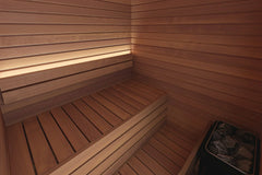 Auroom Cala Glass Cabin Sauna Kit - Green Vista Living