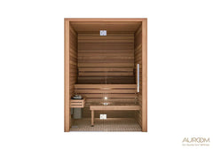 Auroom Cala Glass Cabin Sauna Kit - Green Vista Living