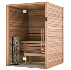 Auroom Cala Glass Cabin Sauna Kit - Green Vista Living