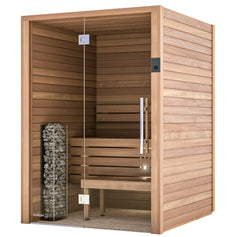 Auroom Cala Glass Cabin Sauna Kit - Green Vista Living