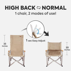 Hi1600 Folding Camping Chair | ICECO