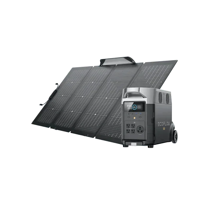 EcoFlow DELTA Pro + 400W Solar Panel - Green Vista Living