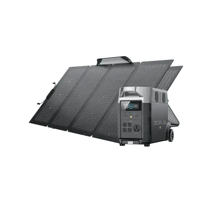 EcoFlow DELTA Pro + 400W Solar Panel - Green Vista Living